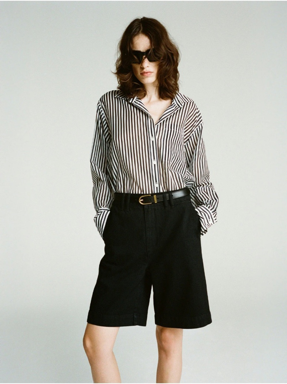 FRAME The Trouser Short, Trouble, size 24, NWT